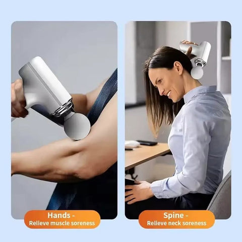4-in-1 Massage Gun – Deep Tissue Percussion Massager