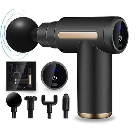 4-in-1 Massage Gun – Deep Tissue Percussion Massager
