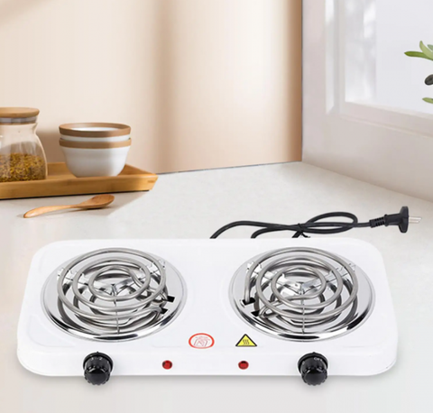 Double Electric Stove | Dual Hot Plate Cooker | Twin Coil Electric Cooking Stove