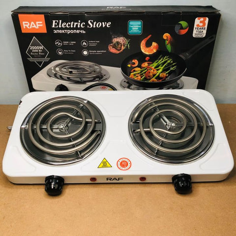 Double Electric Stove | Dual Hot Plate Cooker | Twin Coil Electric Cooking Stove
